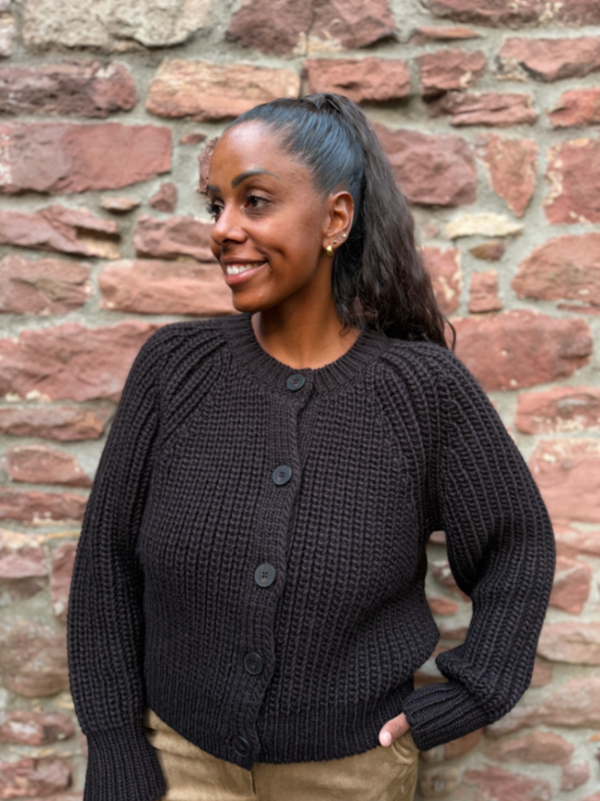 Grobstrick Cardigan
