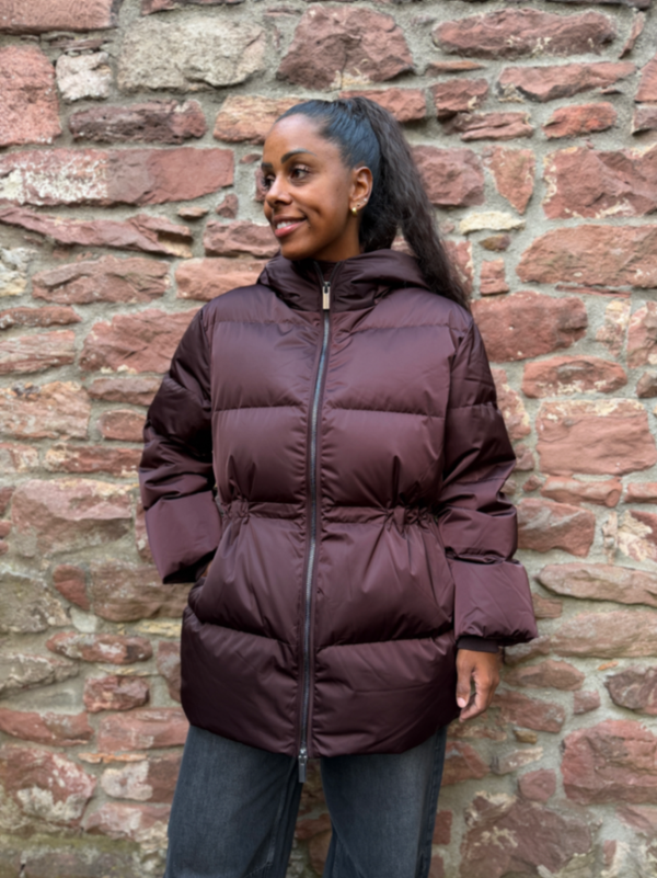 Valeah Daunenjacke mit sanften Schimmer