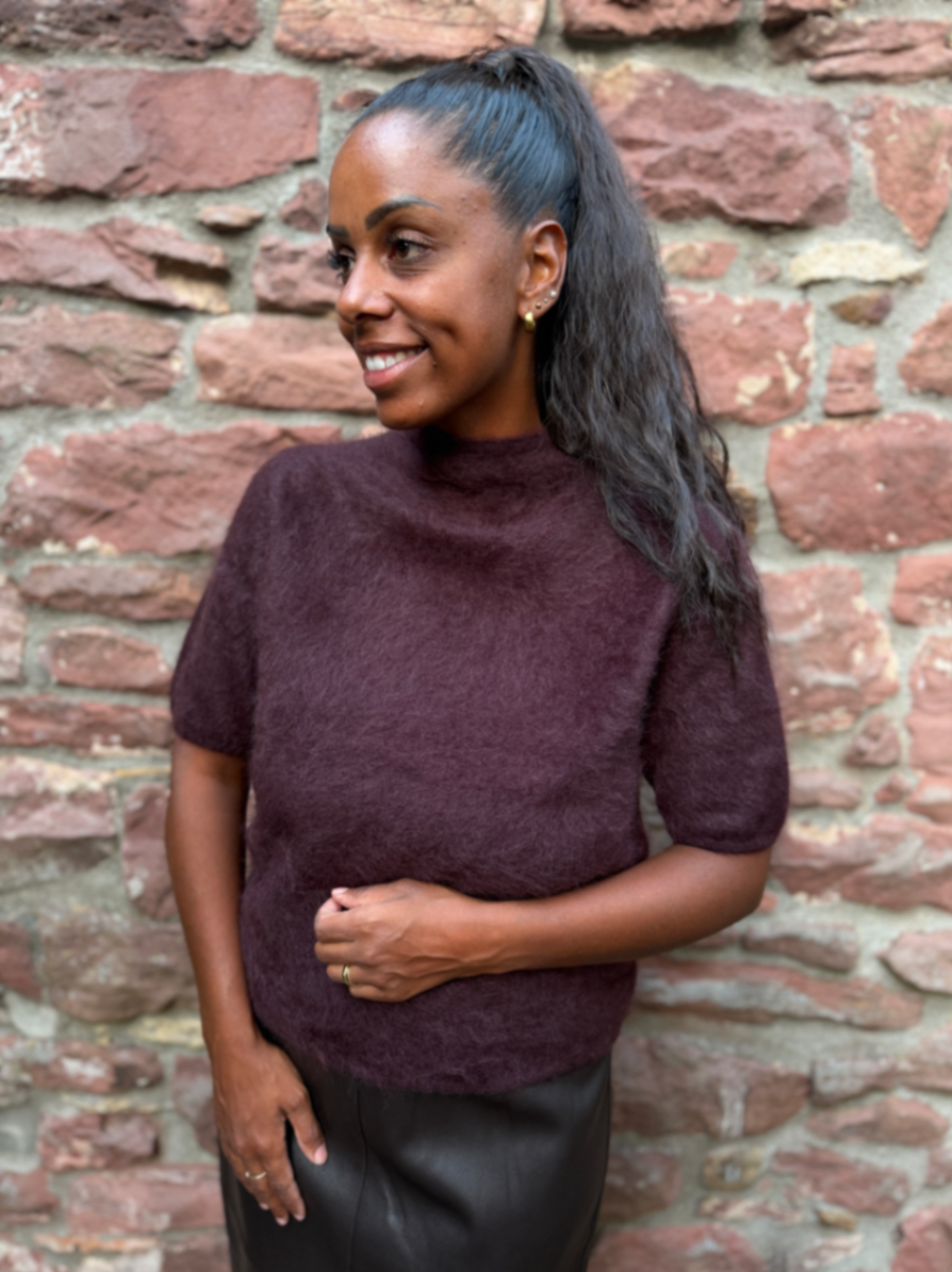 Tamia Strickshirt aus reinem Kaschmir