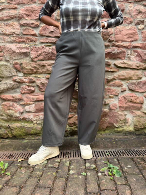 Curilo Barrel Melange City Pants