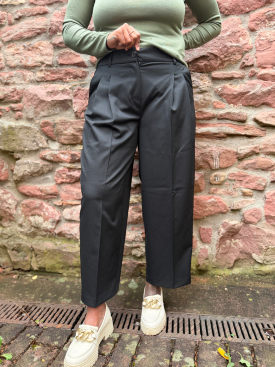 Cisilia Modern City Pants mit Twill Optik